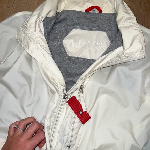 Mens Armani Jeans Windbreaker - Picture 2 of 3